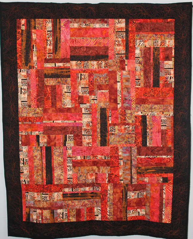 Detour, a quilt by Anne Hammond